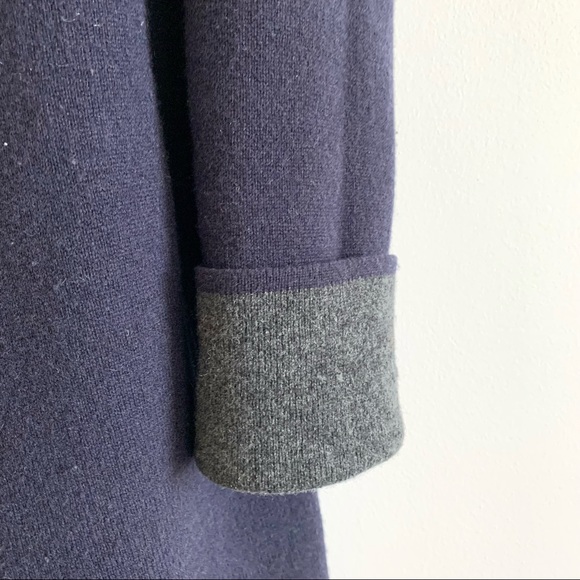 ANN TAYLOR Wool Cardigan Blue/Gray Size S - Picture 5 of 8